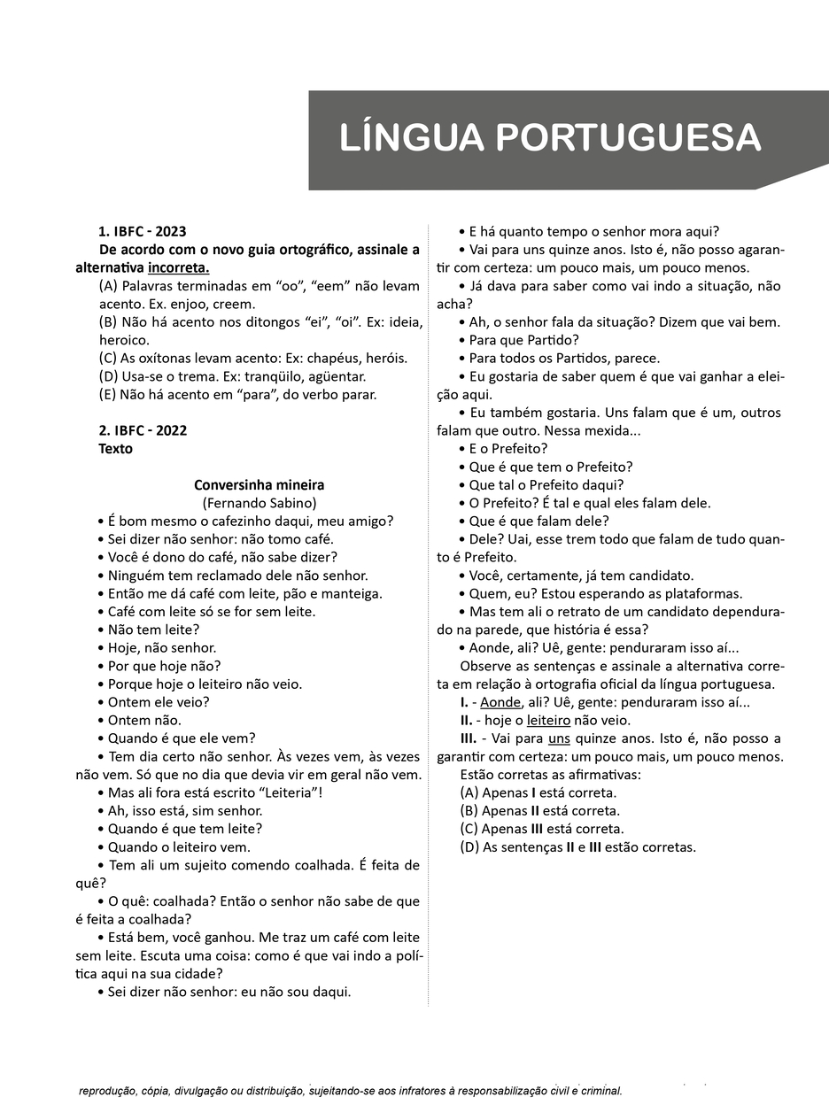 Amostra - 500 Questões Gabaritadas - CBM - PR - Soldado Combatente_page-0003