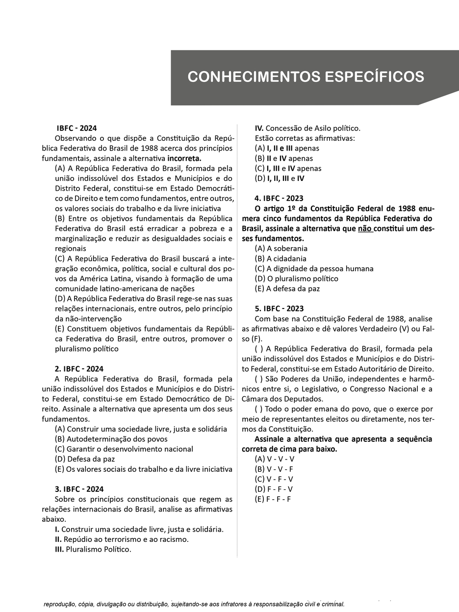 Amostra - 500 Questões Gabaritadas - CBM - PR - Soldado Combatente_page-0013
