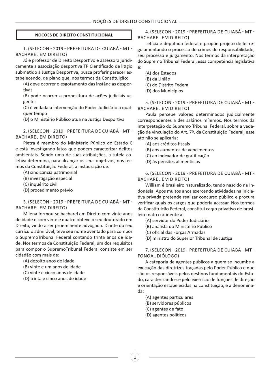 Amostra - 500 Questões Gabaritadas - Polícia Penal - Minas Gerais_page-0009