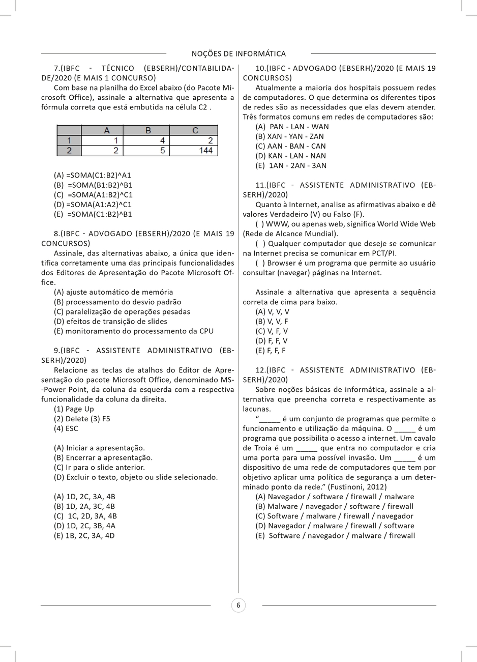 Amostra - 550 Questões Gabaritadas - TJ - MG - Oficial Judiciário - Oficial de Justiça_page-0004