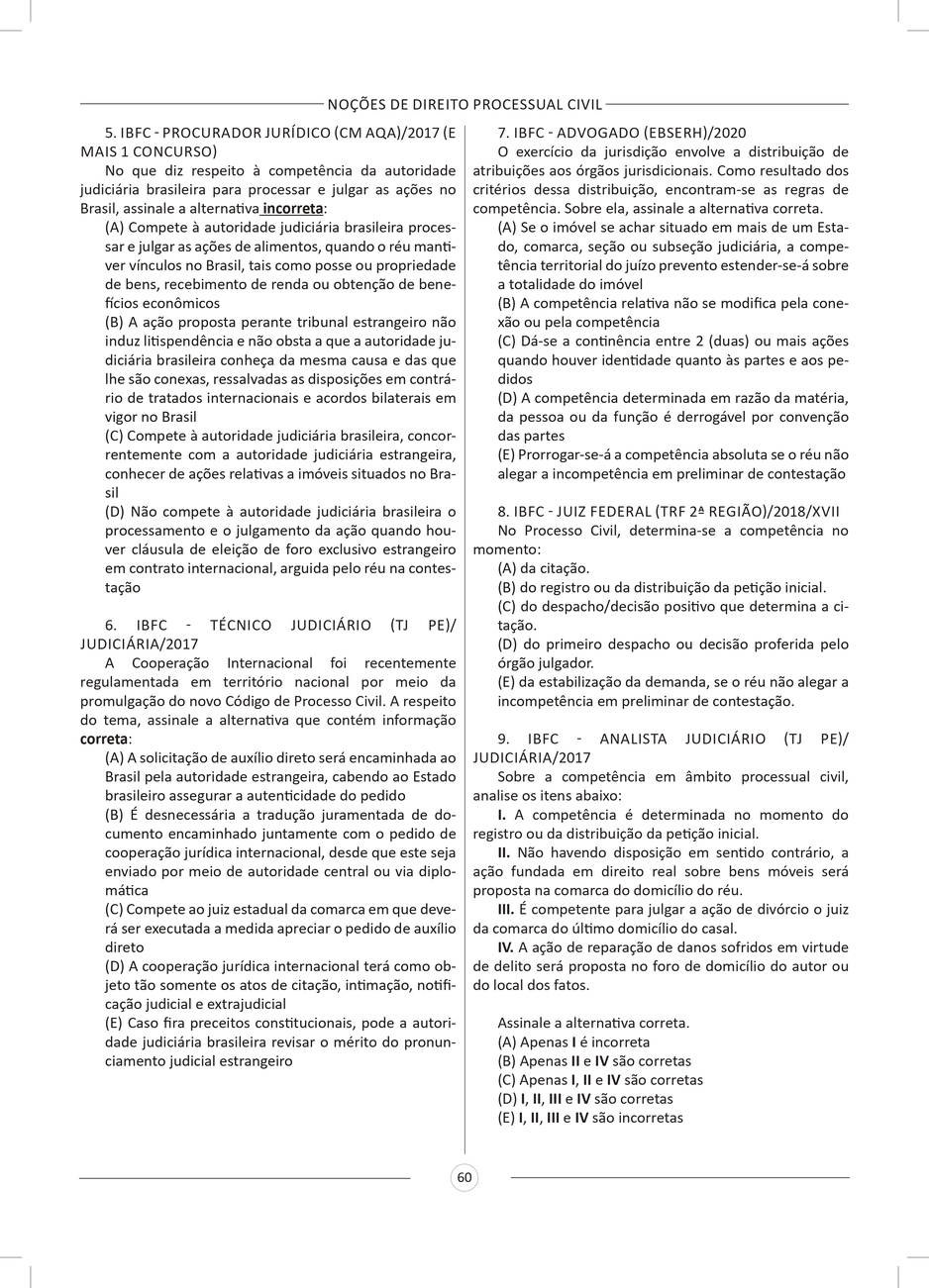 Amostra - 550 Questões Gabaritadas - TJ - MG - Oficial Judiciário - Oficial de Justiça_page-0010