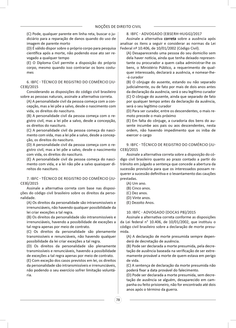 Amostra - 550 Questões Gabaritadas - TJ - MG - Oficial Judiciário - Oficial de Justiça_page-0012