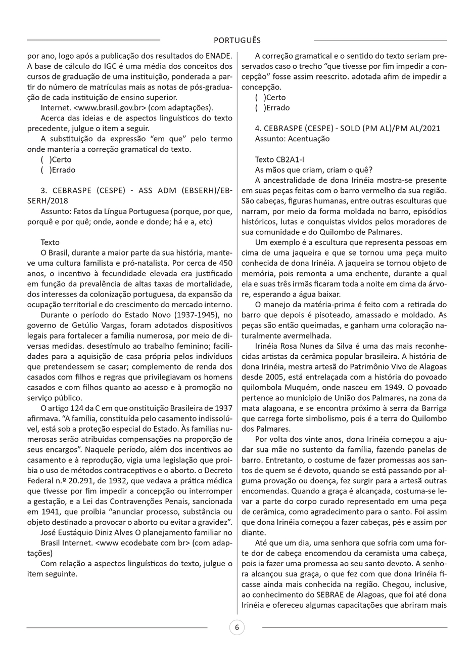 Amostra INSS - Técnico do Seguro Social - 450 Questões Gabaritadas_page-0004